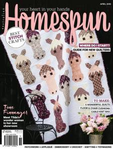 homespun magazine april 2018 issue